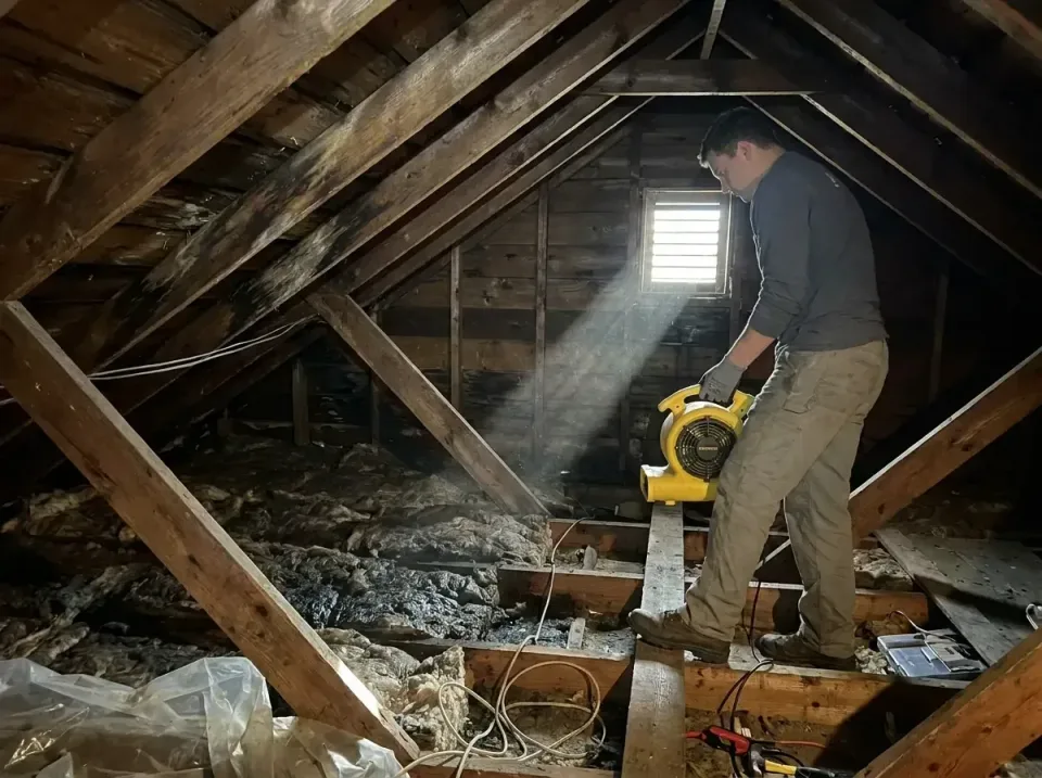 attic-water-damage-drying-proc-007 — frequently asked questions, Emergency Water Extraction & 24/7 Flood Response in Sale Cr…